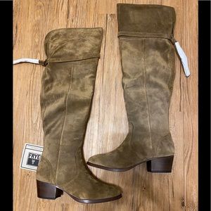 Frye Clara Tassel OTK Boots